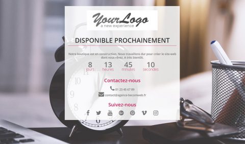Découvrir comment personnaliser la page de maintenance de Prestashop