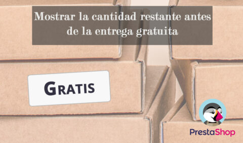 Muestre el importe restante para obtener un envio gratuito