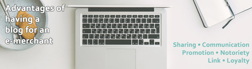 For an e-merchant, blogging brings many marketing benefits